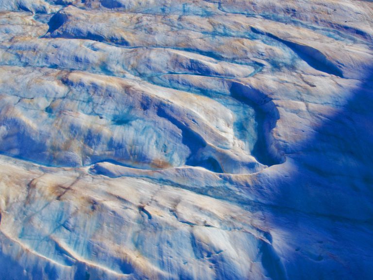 Glacier in Alaska.