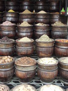 View larger photo: Spice market, Marrakech, Morocco