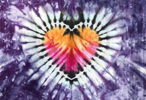 Tie Dye Heart