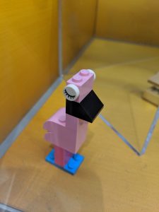 LEGO flamingo