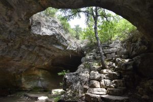 Entrance to Longhorn Caverns in Austin, Texas