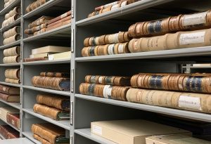 Historic government book and records archive