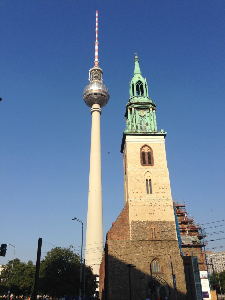 Berliner Fernsehturm, Berlin, Germany