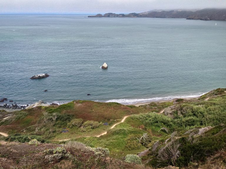 Battery to bluffs trail in San Francisco