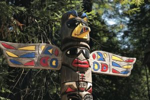 Totem Wood Carvings