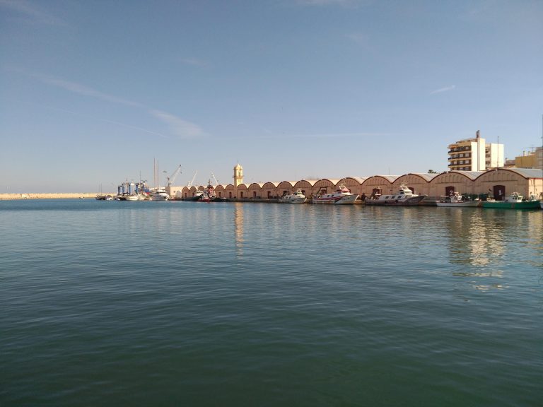 Harbour scene across the water