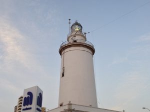 View larger photo: Lighthouse (La Farola), Málaga, Spain