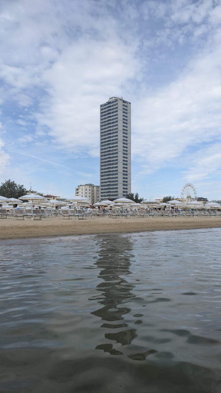 The skyscraper of Cesenatico, Emilia Romagna, Italy