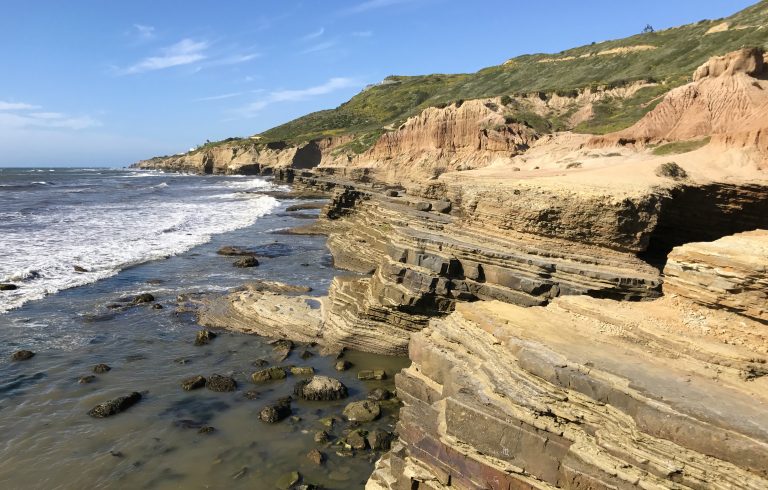 Pacific Coast Cliffs in San Diego