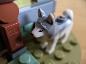 LEGO dog