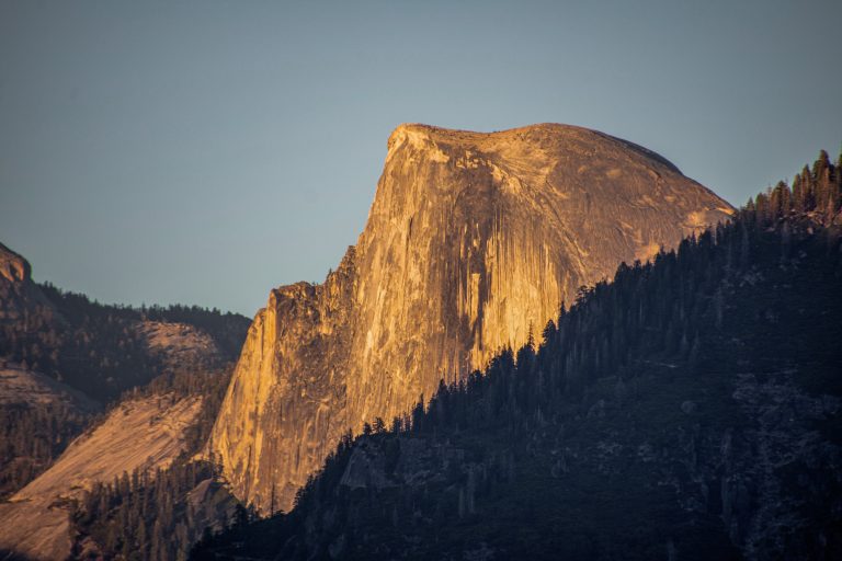 Half Dome in Yosemite National Park, California