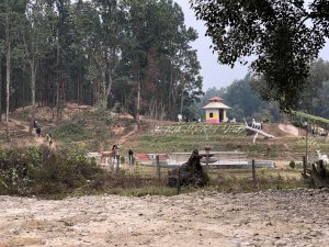 Kalapani deer park near Deokhuri, western Nepal