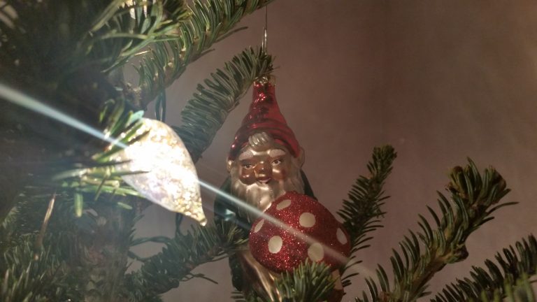 Christmas gnome ornament