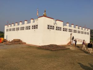 Maya Devi temple and ancient monastery ruins, Lumbini. Nepal