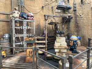 Droid workshop at Galaxy's Edge in Orlando, Florida