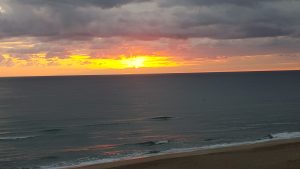 Ocean sunrise, Hutchinson Island, Florida
