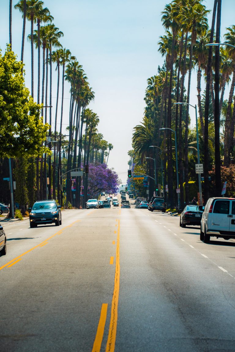 Hollywood Boulevard in Los Angeles, California