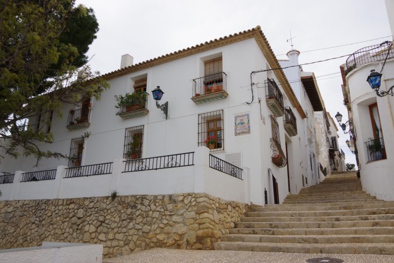 Spanish Steps in Altea, Spain