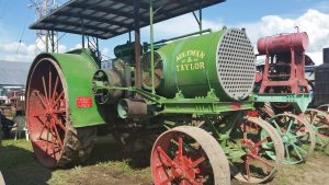 Aultman Taylor steam engine on wheels