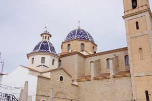 Blue Domed Church in Altea, Spain