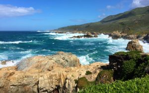 Rocky Pacific Coastline In Big Sur, California