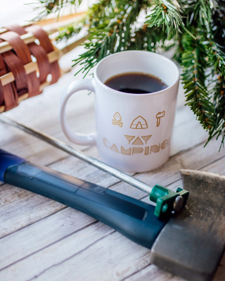 Custom camping mug product photo