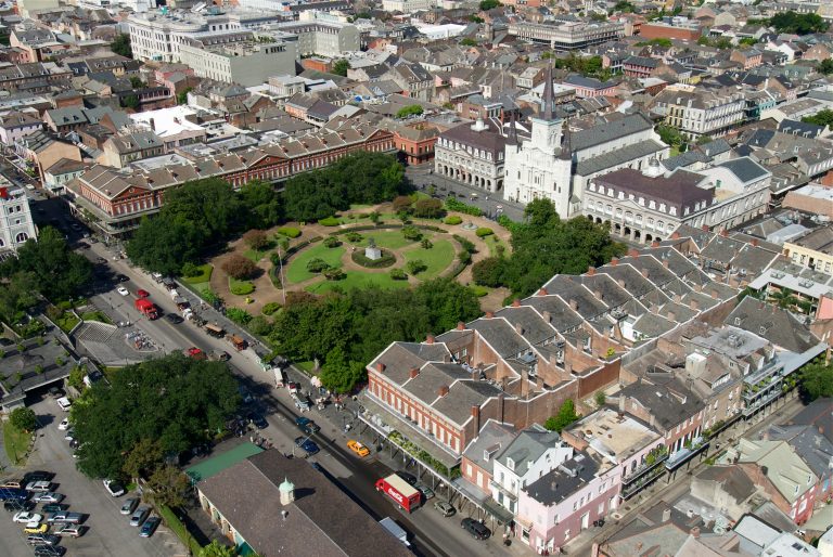 Jackson Square, New Orleans, Louisiana.