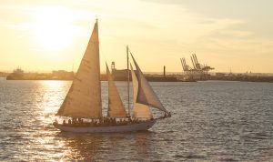 Sunset on NY Harbor