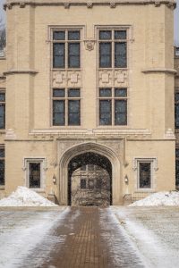 Kauke Hall arch at The College of Wooster