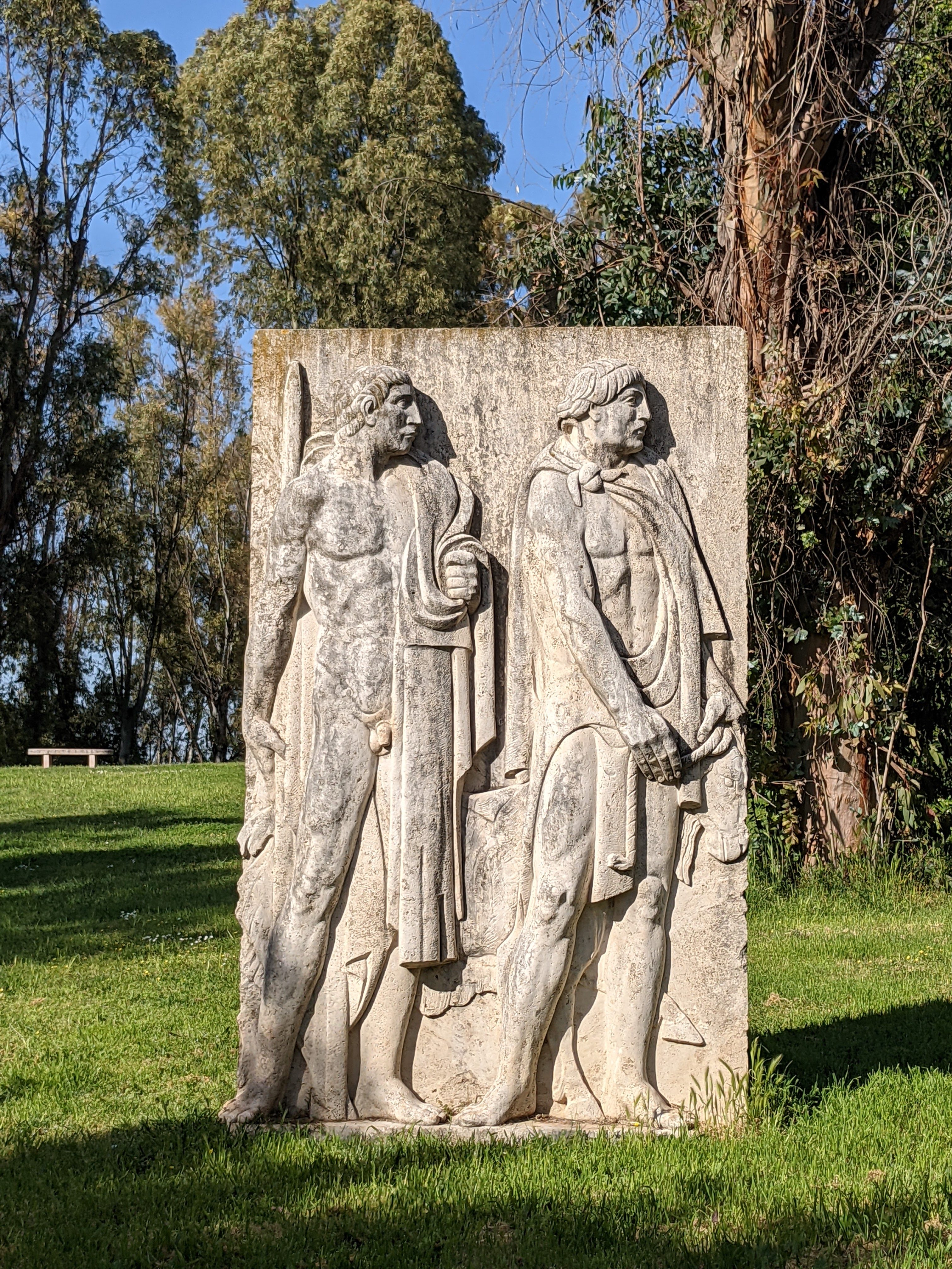 A park in Rome