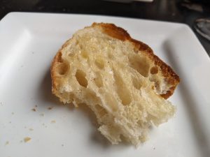 Fancy bread with butter