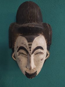 African ceremonial mask