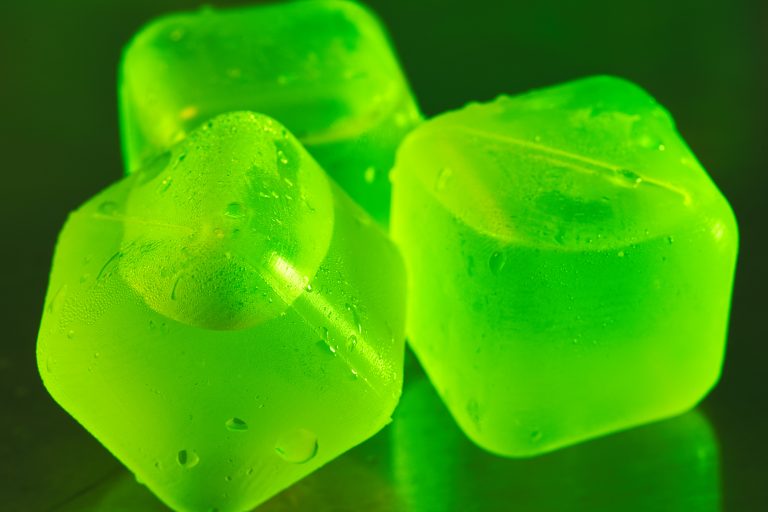 Green cubes