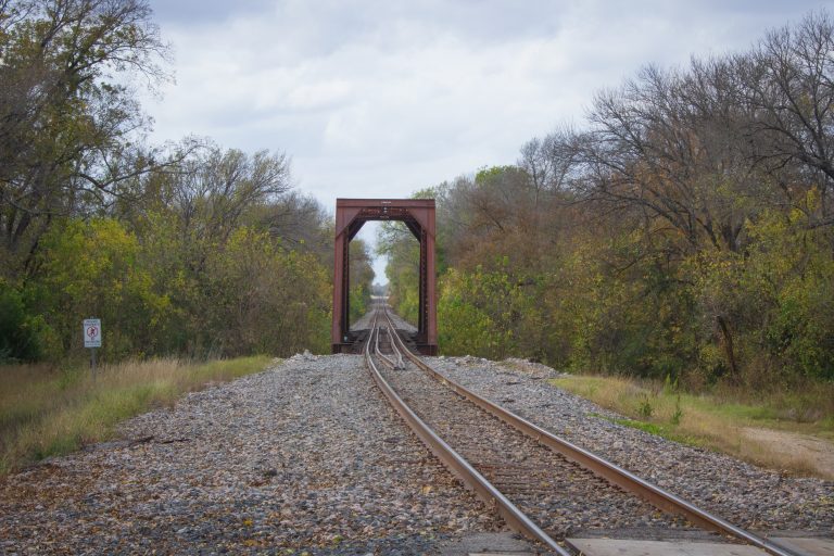 An old railroad bridge