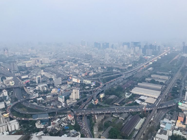 View from skyscraper