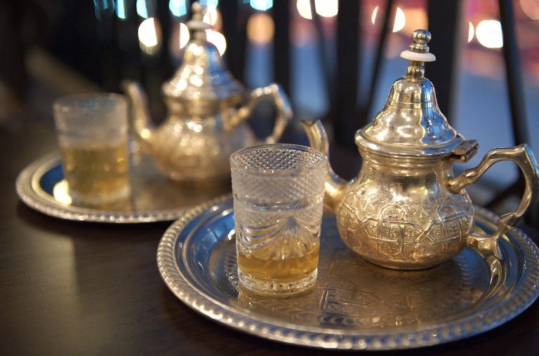 Moroccan mint tea