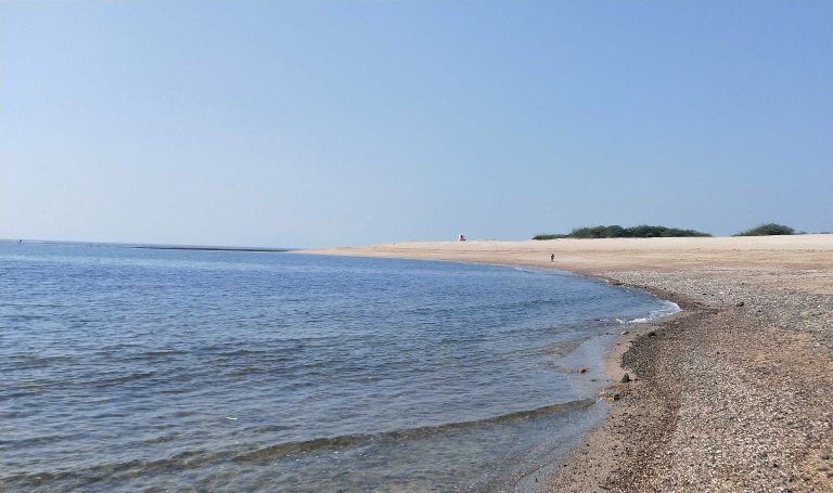 Beach, where sea and land meets