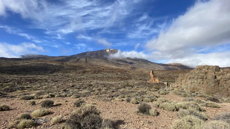 Volcanic landscape, Mount Teide, Tenerife, Spain