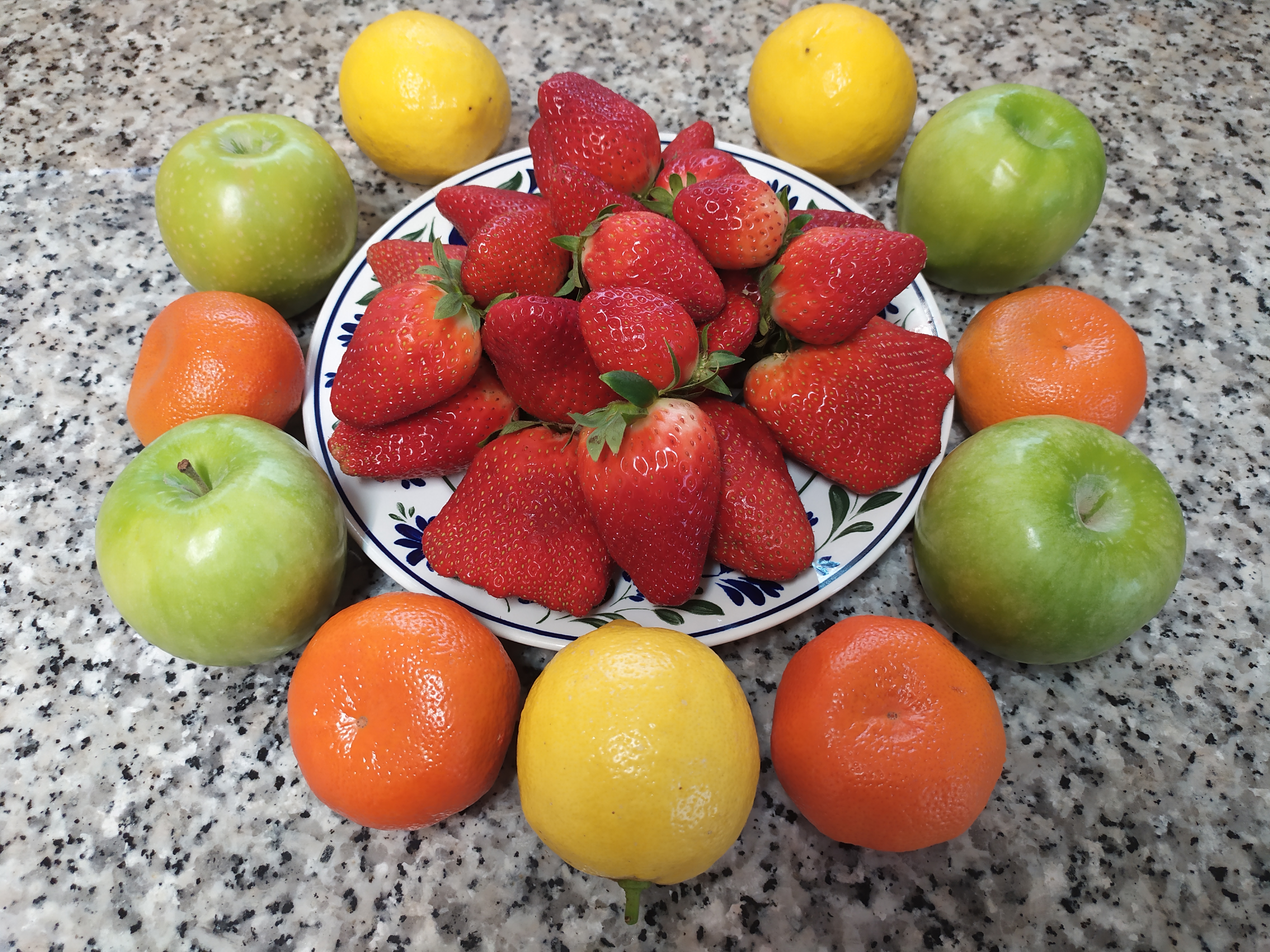 Strawberry π Apples π Orange π Lemon π