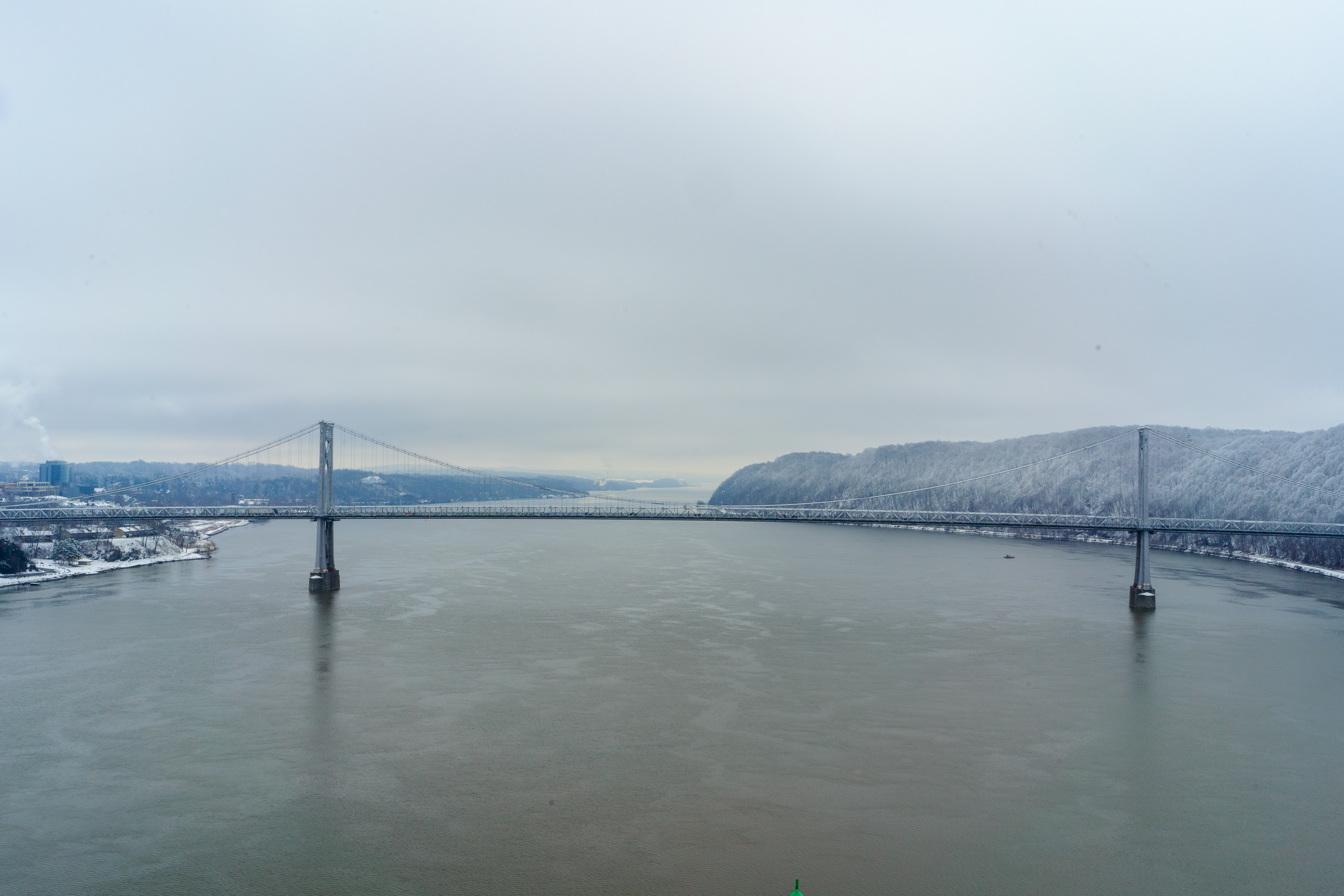 Bridge of the Hudson in New York