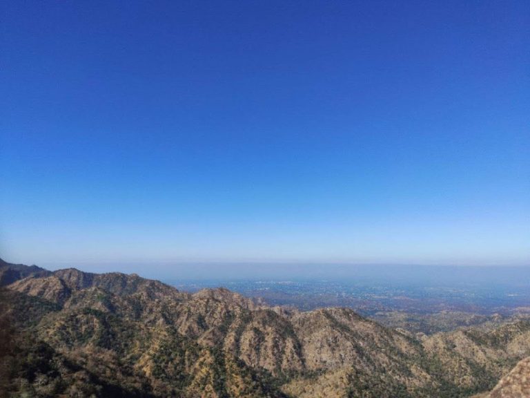 Mountain with Blue Sky