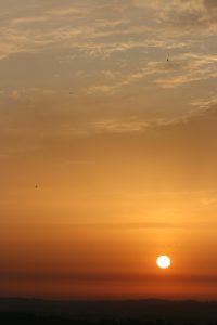 Sunset in Coimbra, Portugal