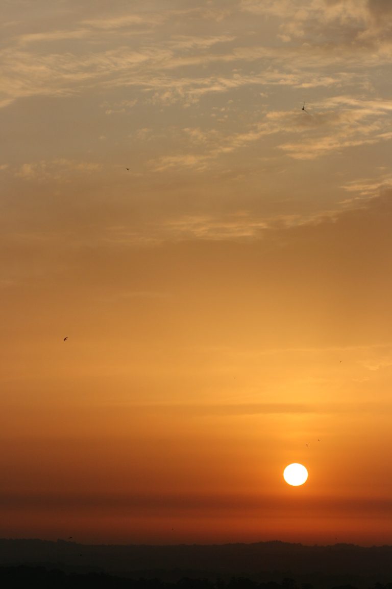 Sunset in Coimbra, Portugal