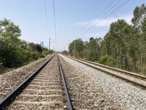 Railway tracks
