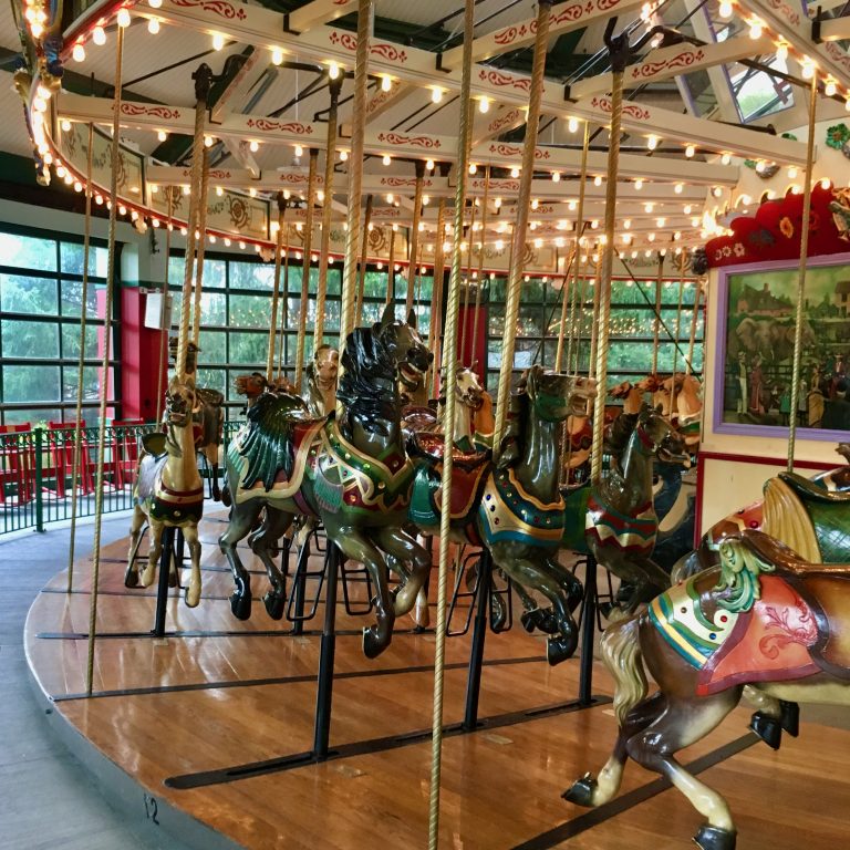 Ready to ride at The Columbus Zoo, Columbus, Ohio