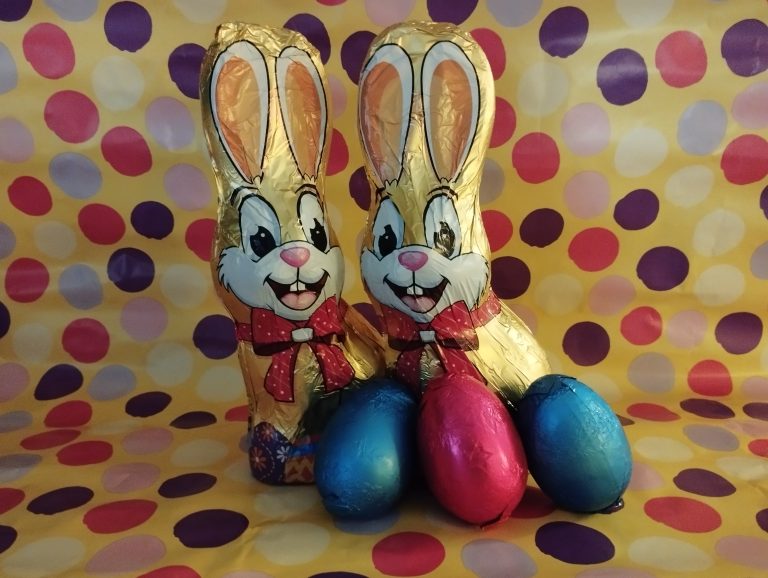 Two Easter Bunnies