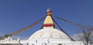 This photo is Boudhanath Stupa, Nepal and is listed by UNESCO as world heritage site.
