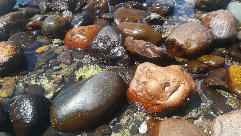 Piedras en el mar. Ocean rocks. Agua. Playa. Water. Beach.