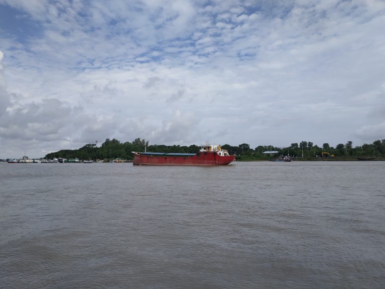 Posur River at Mongla Port