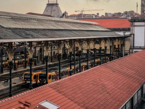 Sao Bento train station in Porto, Portugal